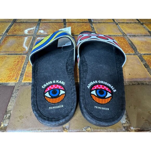 Mens 8 Adidas Originals x Craig Karl Adilette Boost Athletic Slides GY5351 - Picture 4 of 5